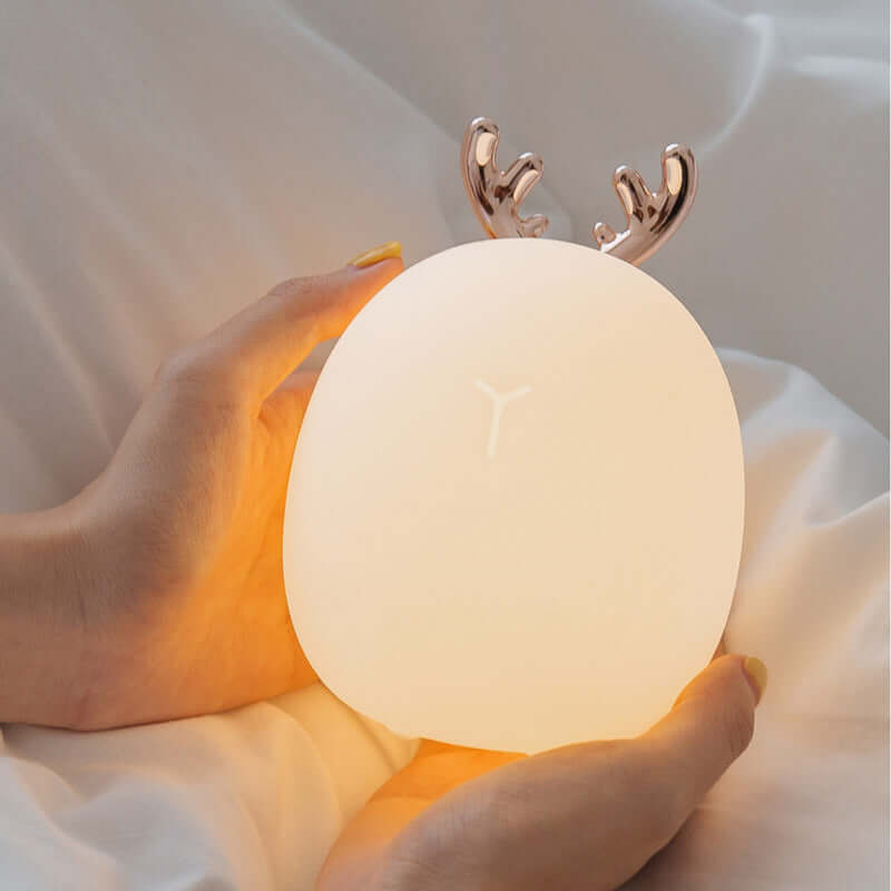 Cartoon Deer Night Light USB Charge Rabbit ShopyWave