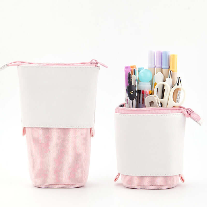 Multifunctional Creative Corduroy Retractable Pencil Case ShopyWave