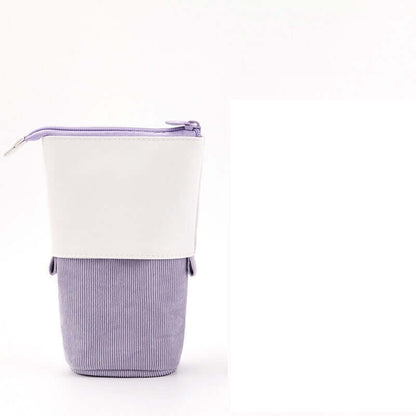 Multifunctional Creative Corduroy Retractable Pencil Case ShopyWave