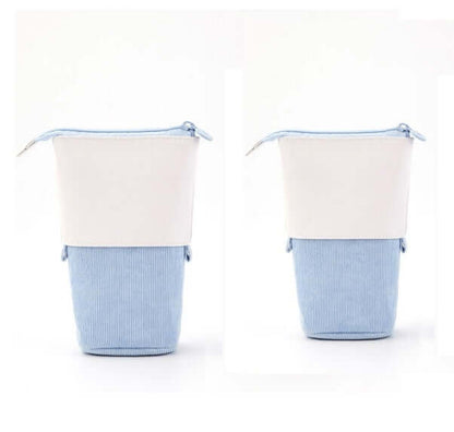 Multifunctional Creative Corduroy Retractable Pencil Case ShopyWave