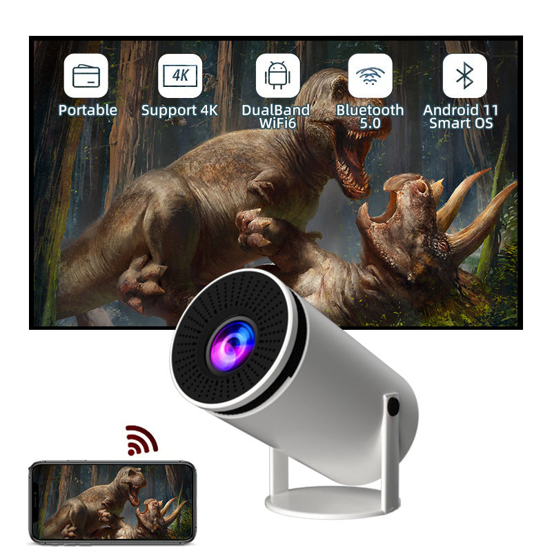 Barrel Machine Hy300 Smart AnzhuoHD Projection Screen Home Recommend Projector ShopyWave