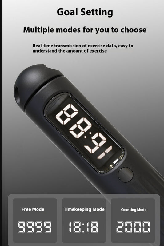 Smart Bluetooth Skipping Rope With CounterFitness Weight Bearing Ball ShopyWave