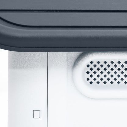 vidaXL Dog House Garden Dog Kennel Small Pet Cage Puppy Shelter Polypropylene-4