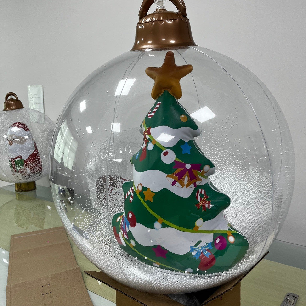 Inflatable Christmas Ball Hanging Crafts ShopyWave