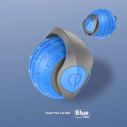 New Interactive Cat Toys Ball Auto Electric Rolling Ball Toys For Cat Kitty Pets Smart Automatic Teaser USB Rechargeable Cat Toy Pet Products ShopyWave