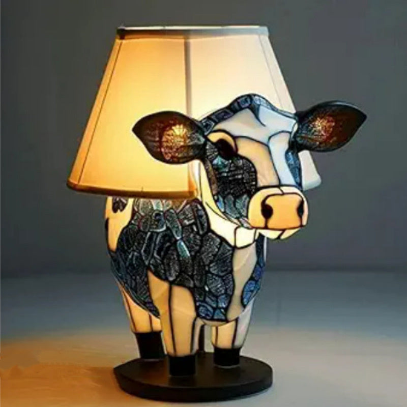 LED Small Night Lamp Art Animal Statue Creative Home Desktop Decoration ShopyWave