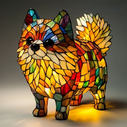 LED Small Night Lamp Art Animal Statue Creative Home Desktop Decoration ShopyWave